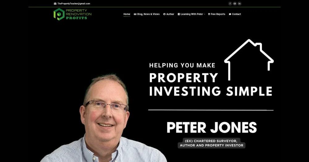 PropertRenovationProfits Website image